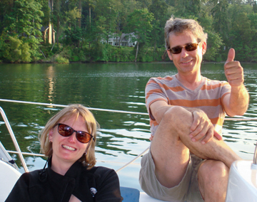 Jim, Chris Boating